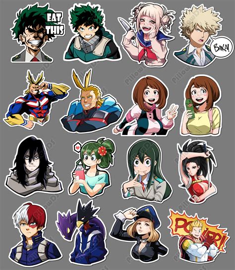 Anime Stickers Printable